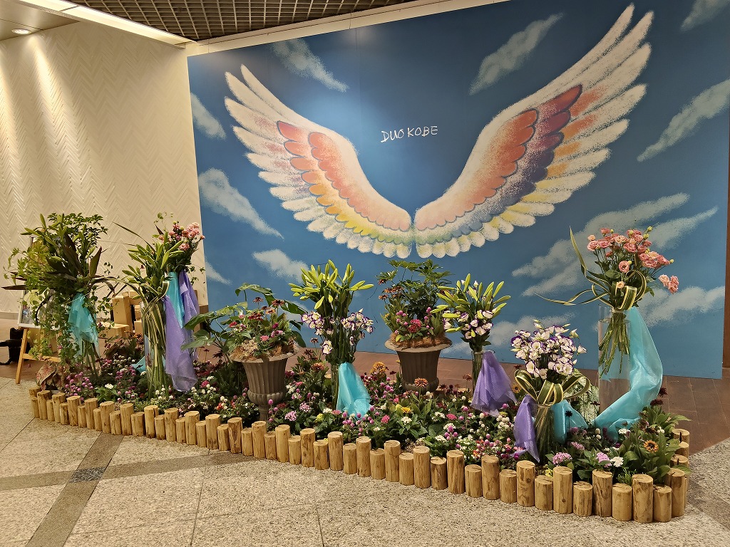 神戸の花による街の彩ガーデン（７月、ﾃﾞｭｵこうべ　）